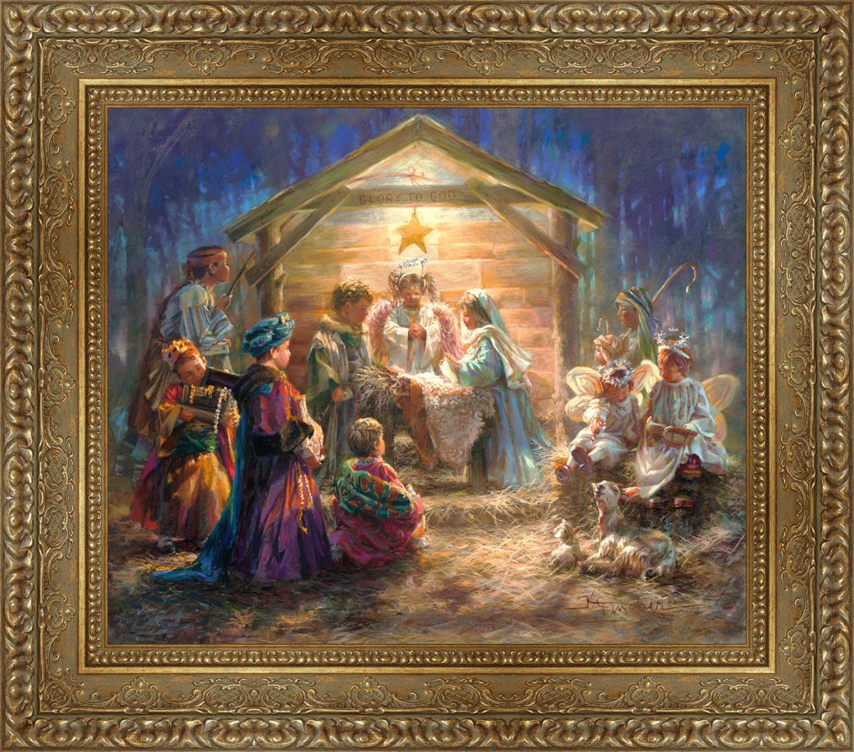 The Heart of Christmas (Gold) | 23 X 20