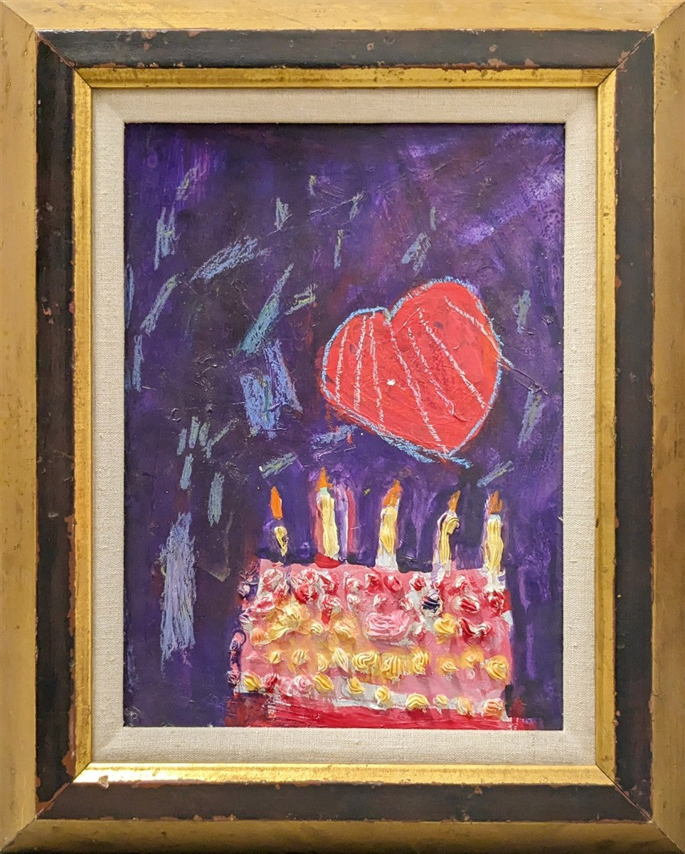Birthday Cake Original Artwork