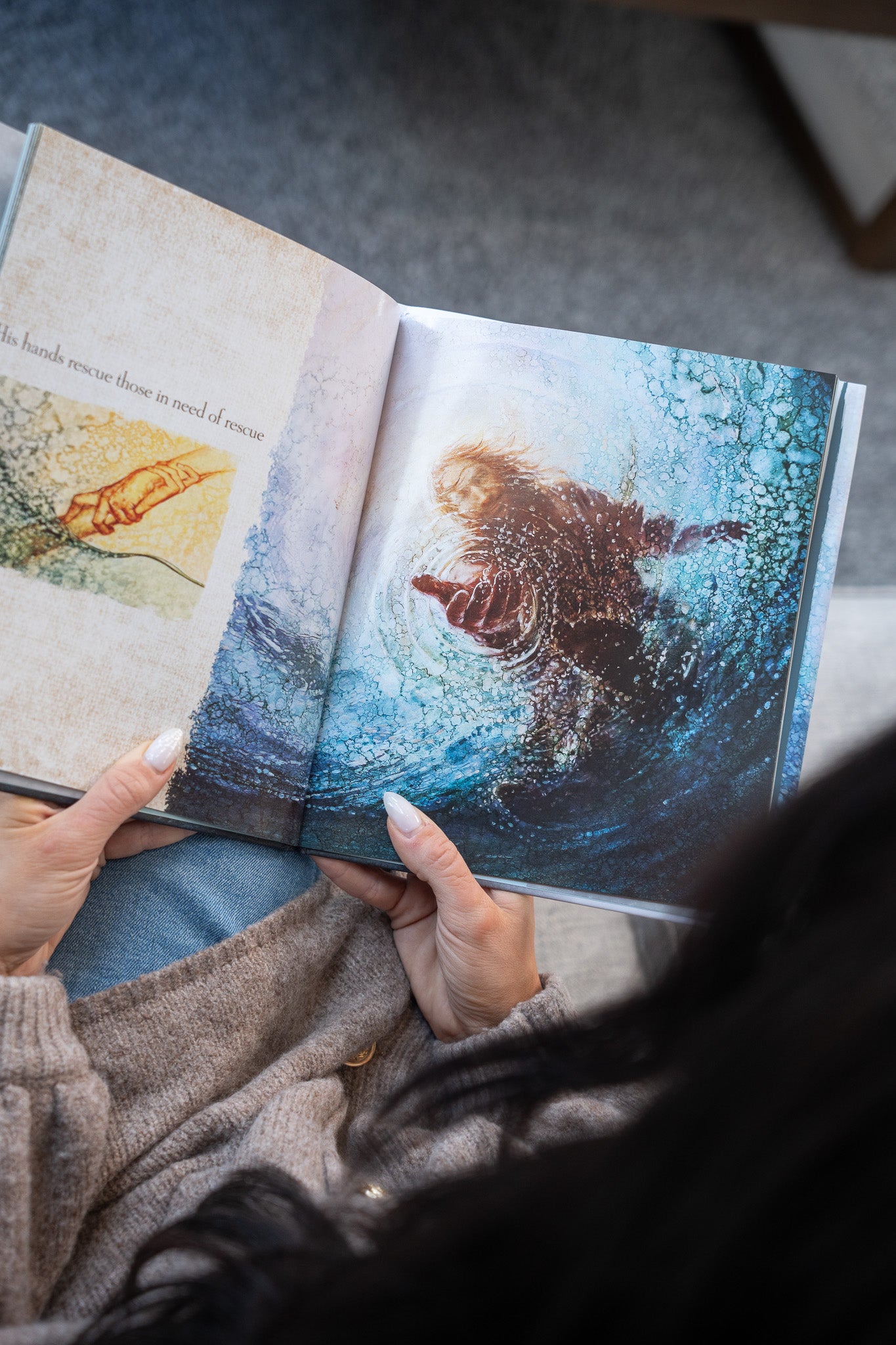 The Hand of God Book with images by Yongsung Kim