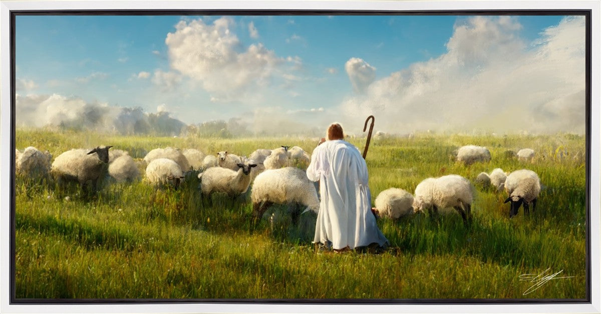 Counting Sheep Gallery Wrap