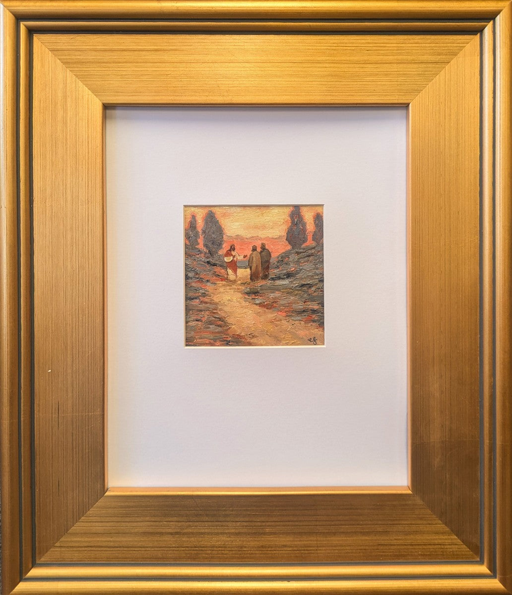 Road To Emmaus Original Artwork