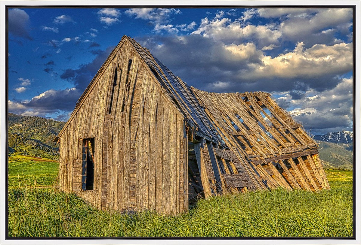 Rustic Barn Near Tetons, Wyoming
