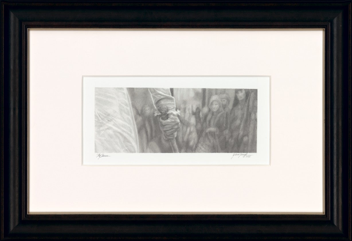 My House Shall Be Called The House of Prayer Sketch Study Original Artwork