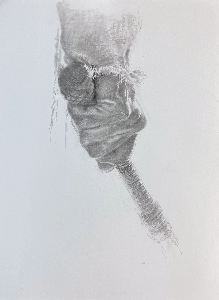 Bit and Bridle Sketch Study Original Artwork