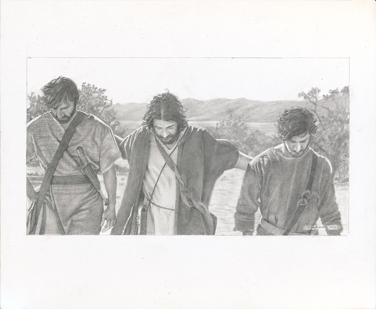 Sons of Thunder Sketch Study Original Artwork