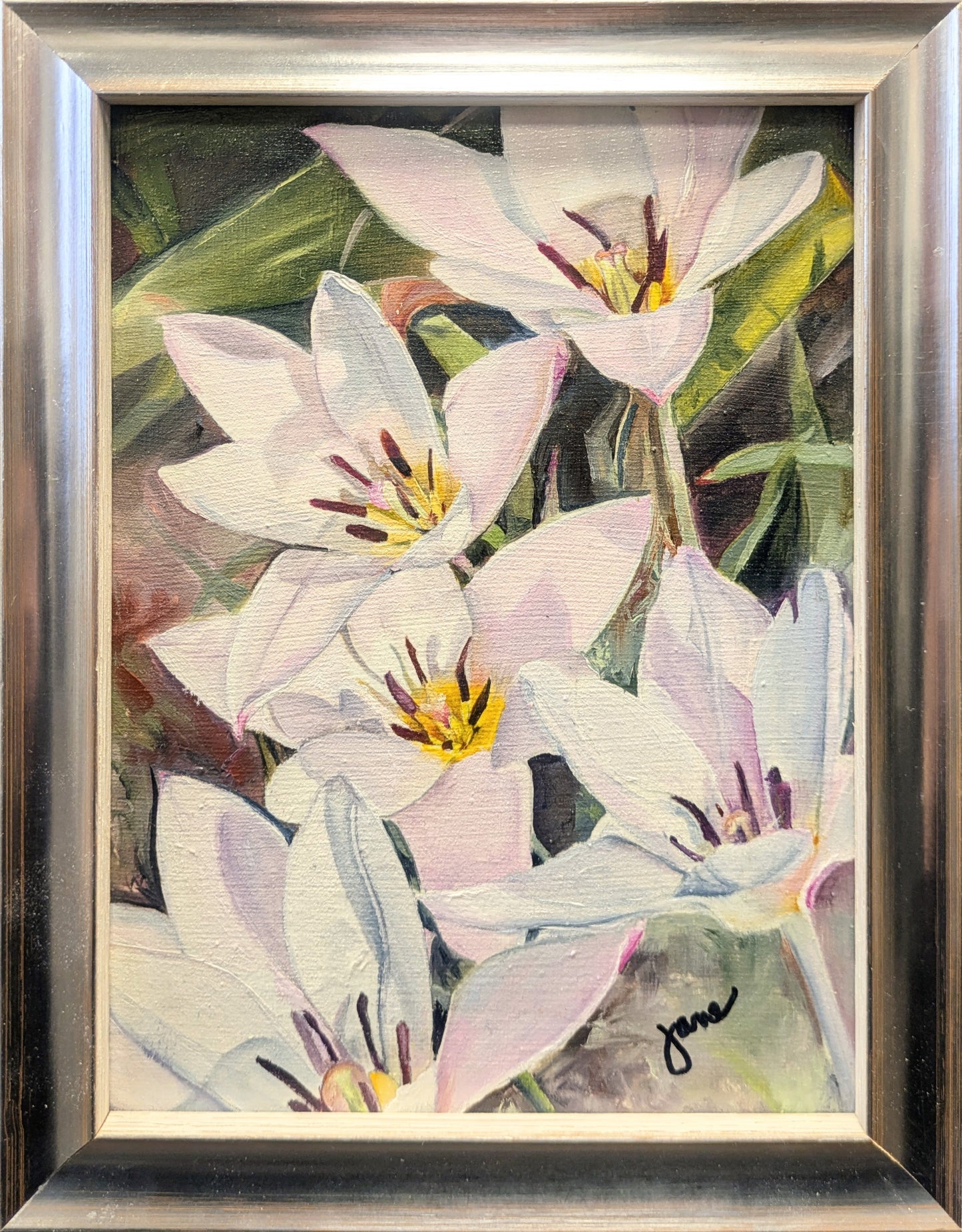 Lady Tulips Original Artwork