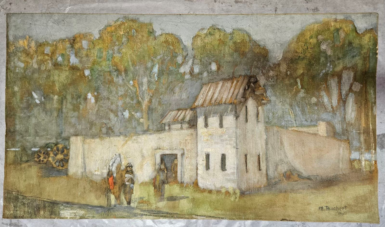 The 'Dobes - Fort Hall Original Artwork