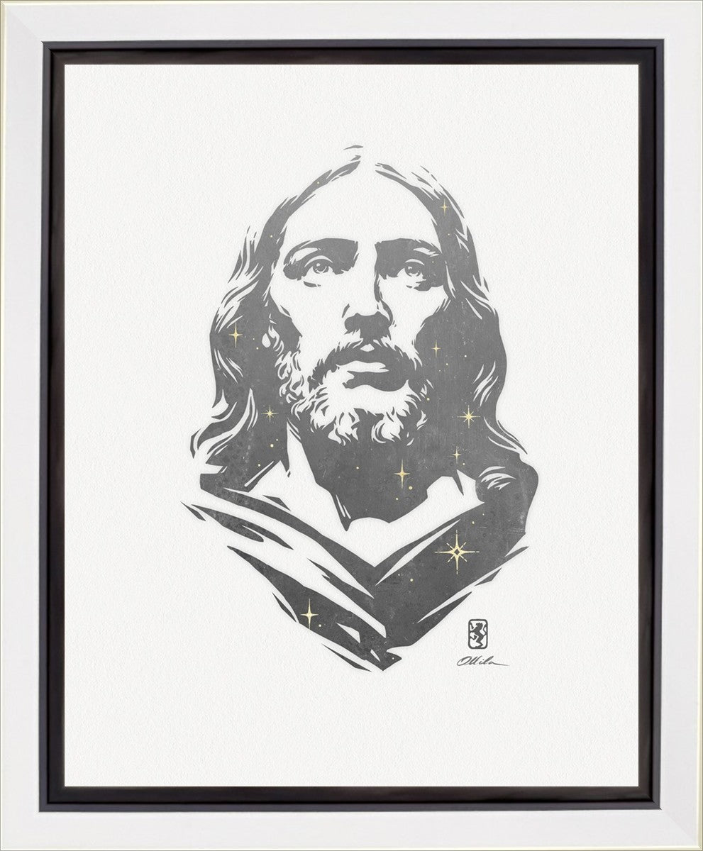 Alpha and Omega GRAPHITE Gallery Wrap