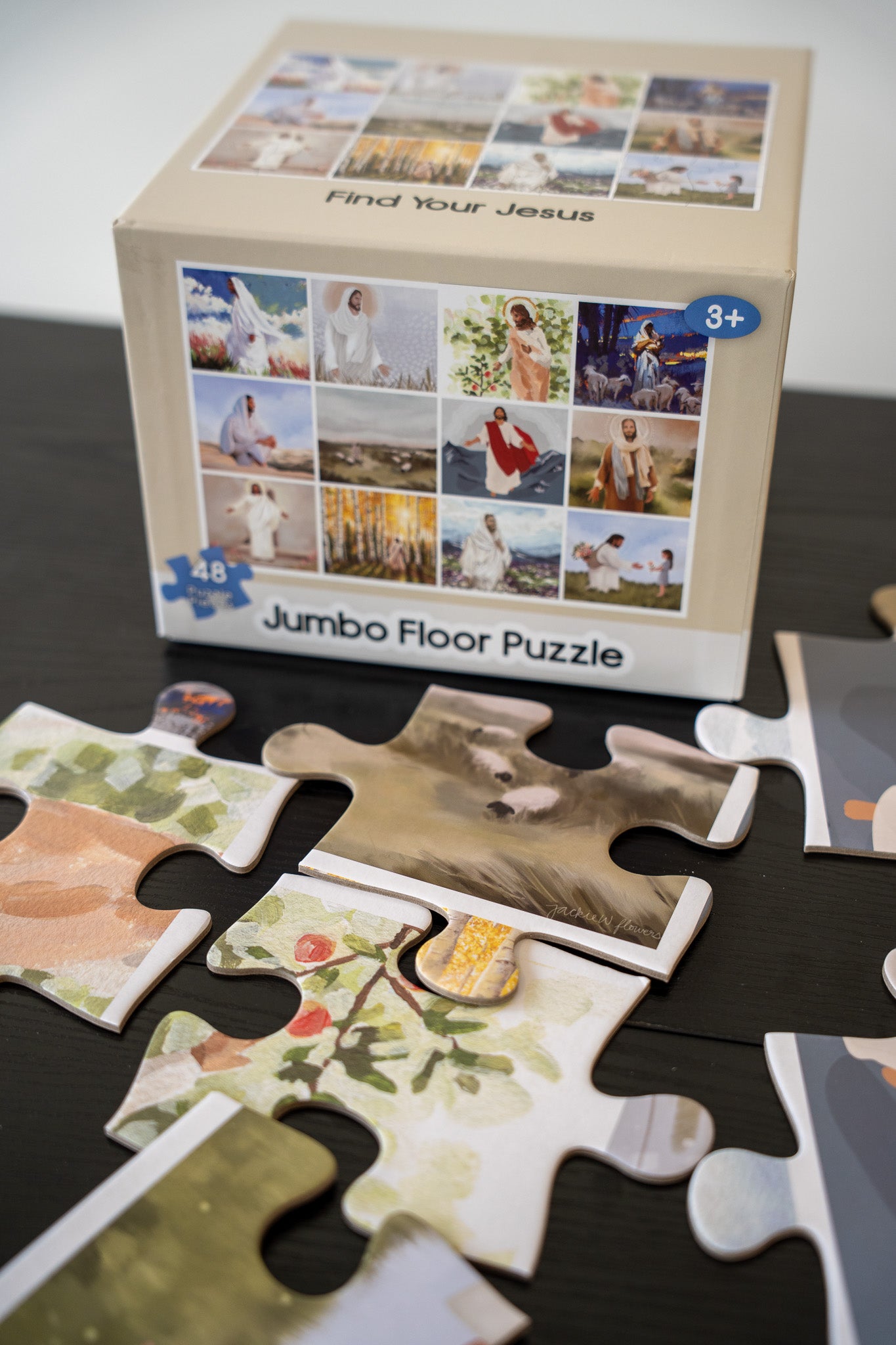 Find Your Jesus Floor Puzzle (48 Pcs)
