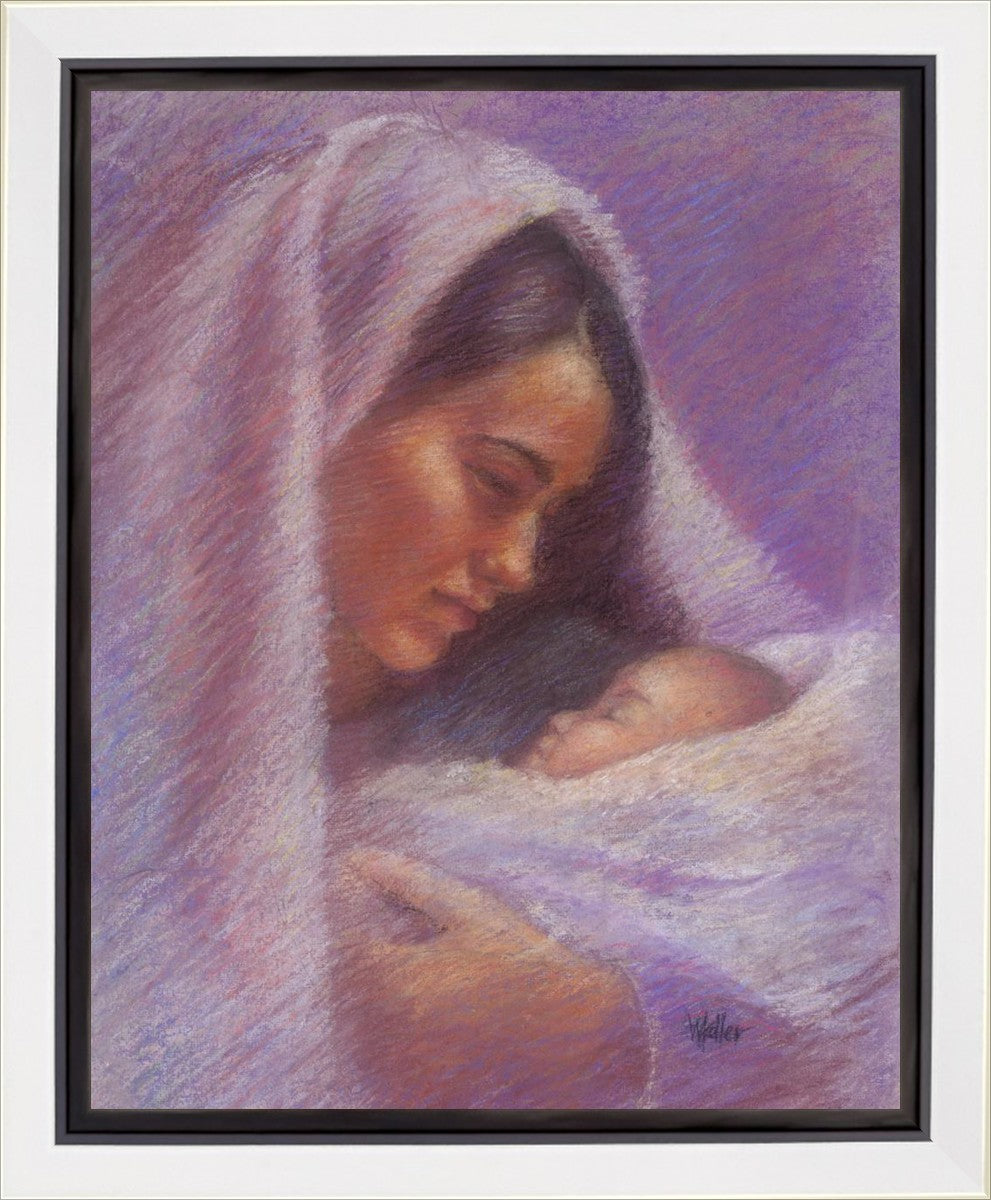 Mary & Jesus Pastel
