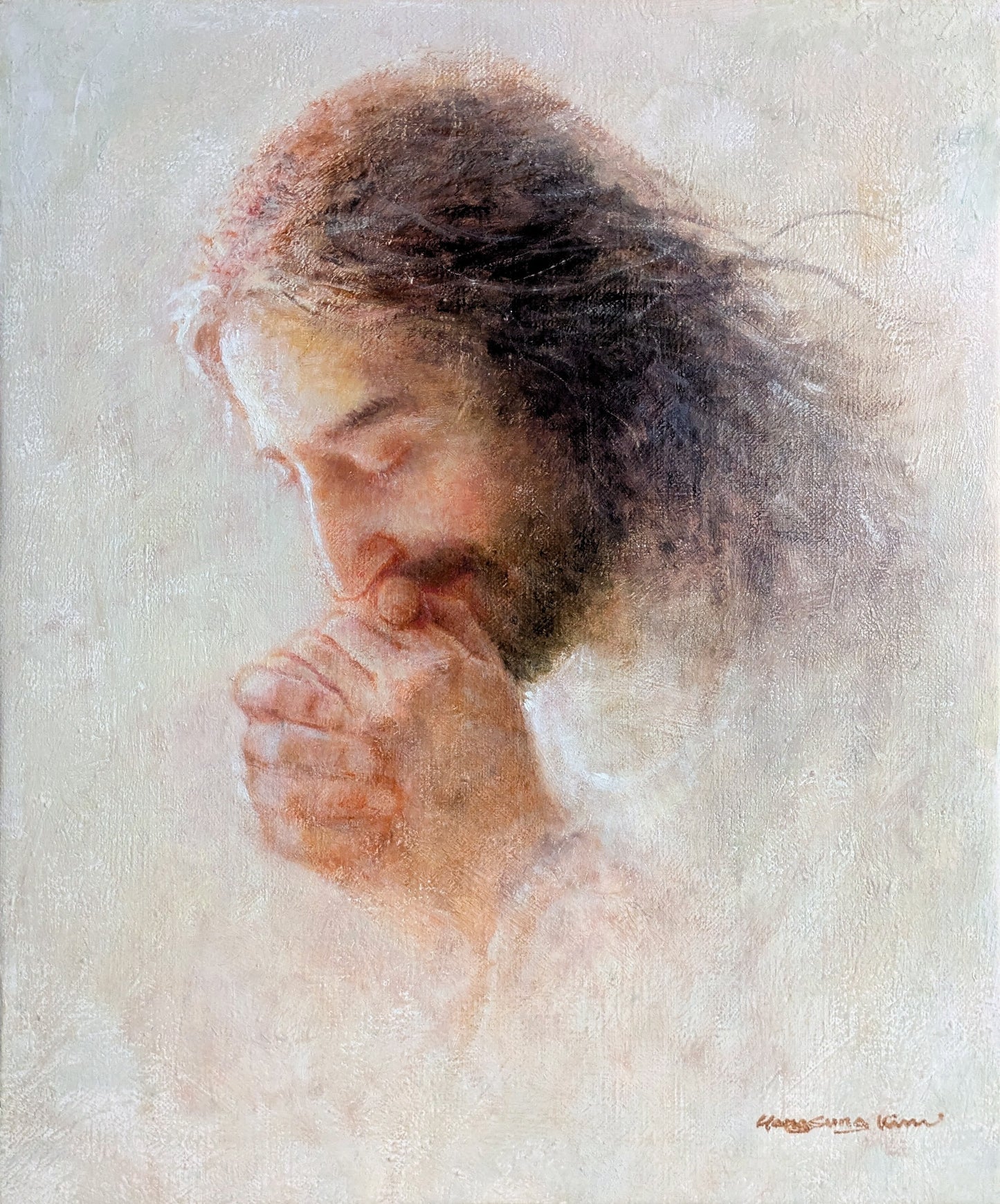 Prayer to The Father Original Artwork