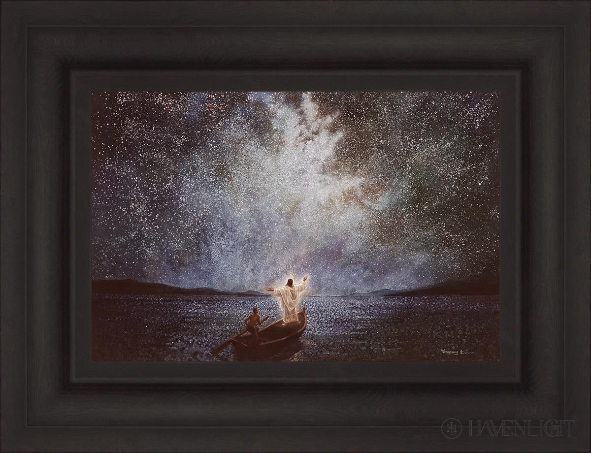 Calm And Stars Open Edition Canvas / 18 X 12 Brown 25 3/4 19 Art