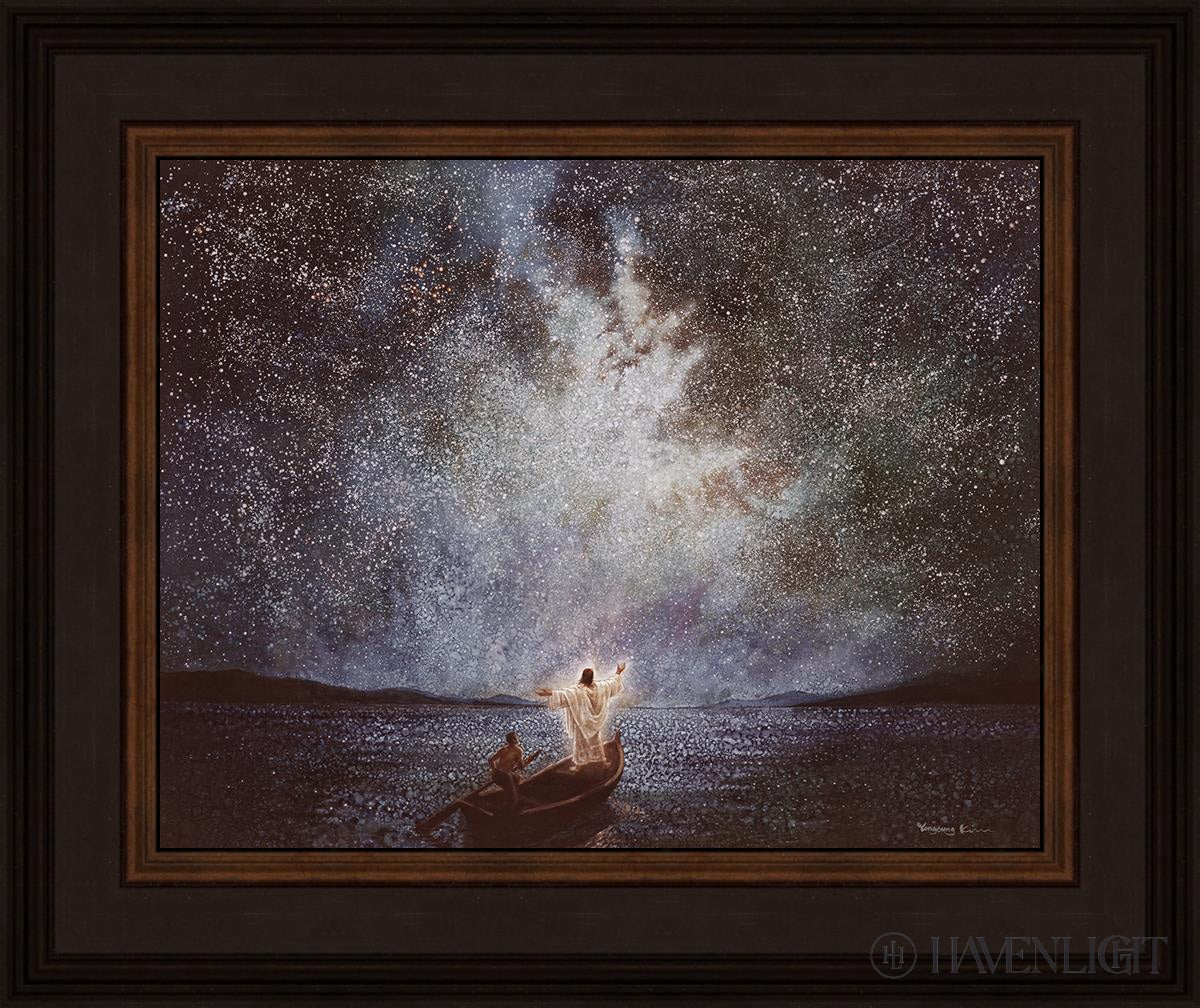 Calm And Stars Open Edition Print / 14 X 11 Brown 18 3/4 15 Art