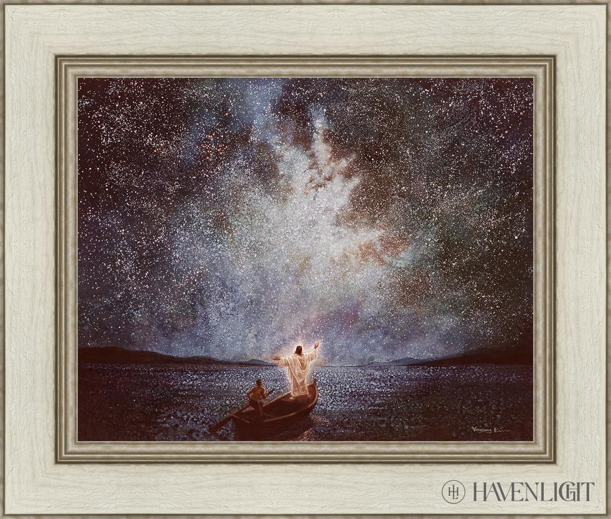 Calm And Stars Open Edition Print / 20 X 16 Ivory 26 1/2 22 Art