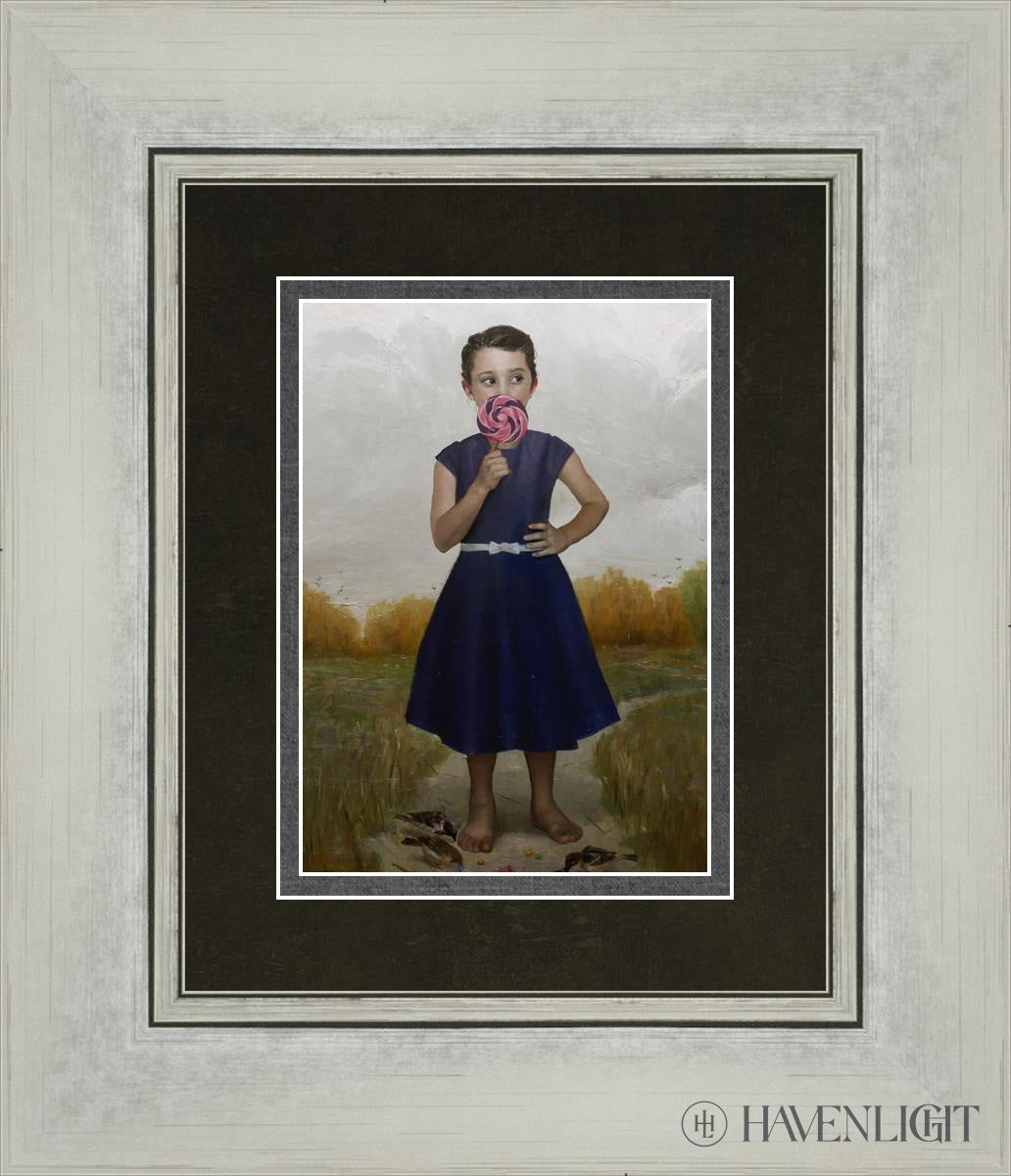 Candy With Friends Open Edition Print / 5 X 7 Silver 12 1/4 14 Art