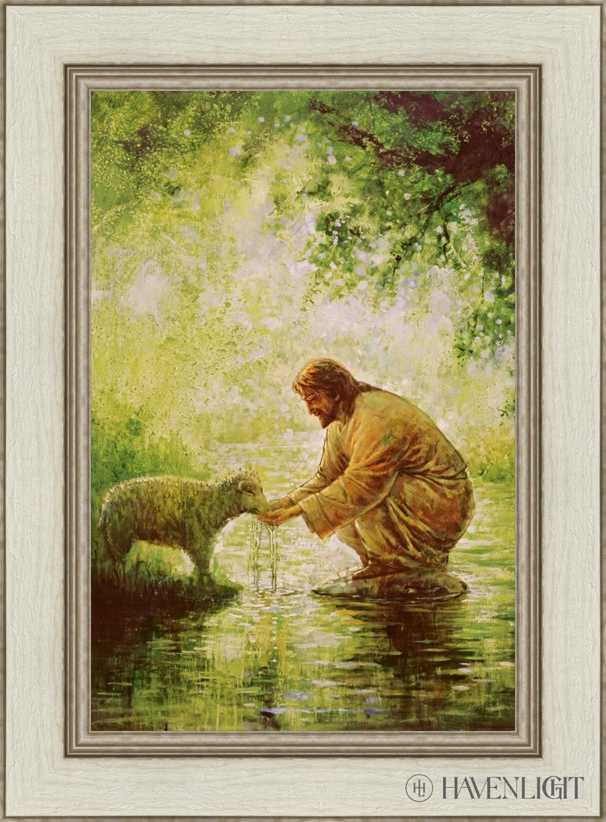 Gentle Shepherd Open Edition Canvas / 16 X 24 Ivory 22 1/2 30 Art