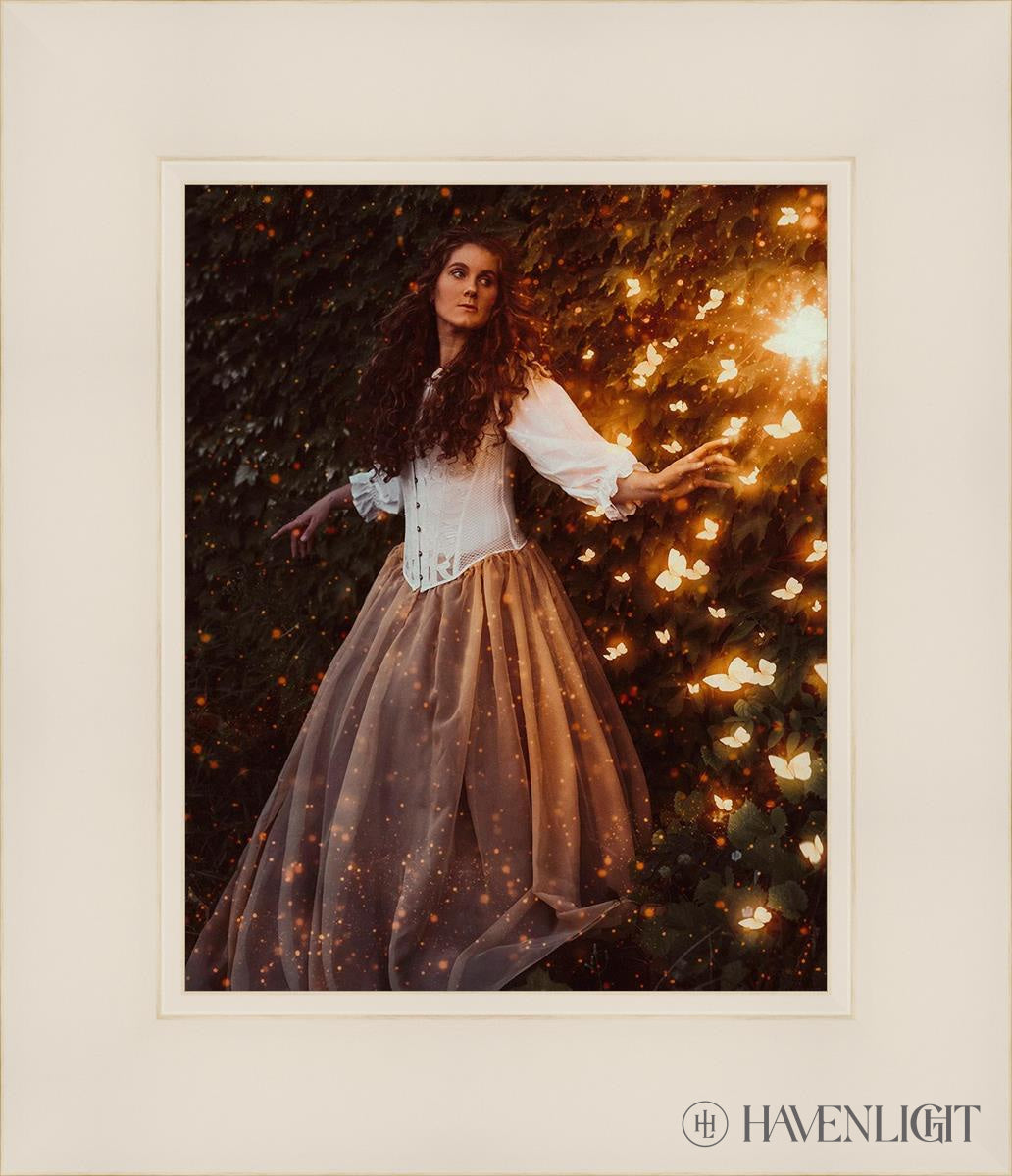 Guided By The Light Open Edition Print / 8 X 10 White 12 1/4 14 Art