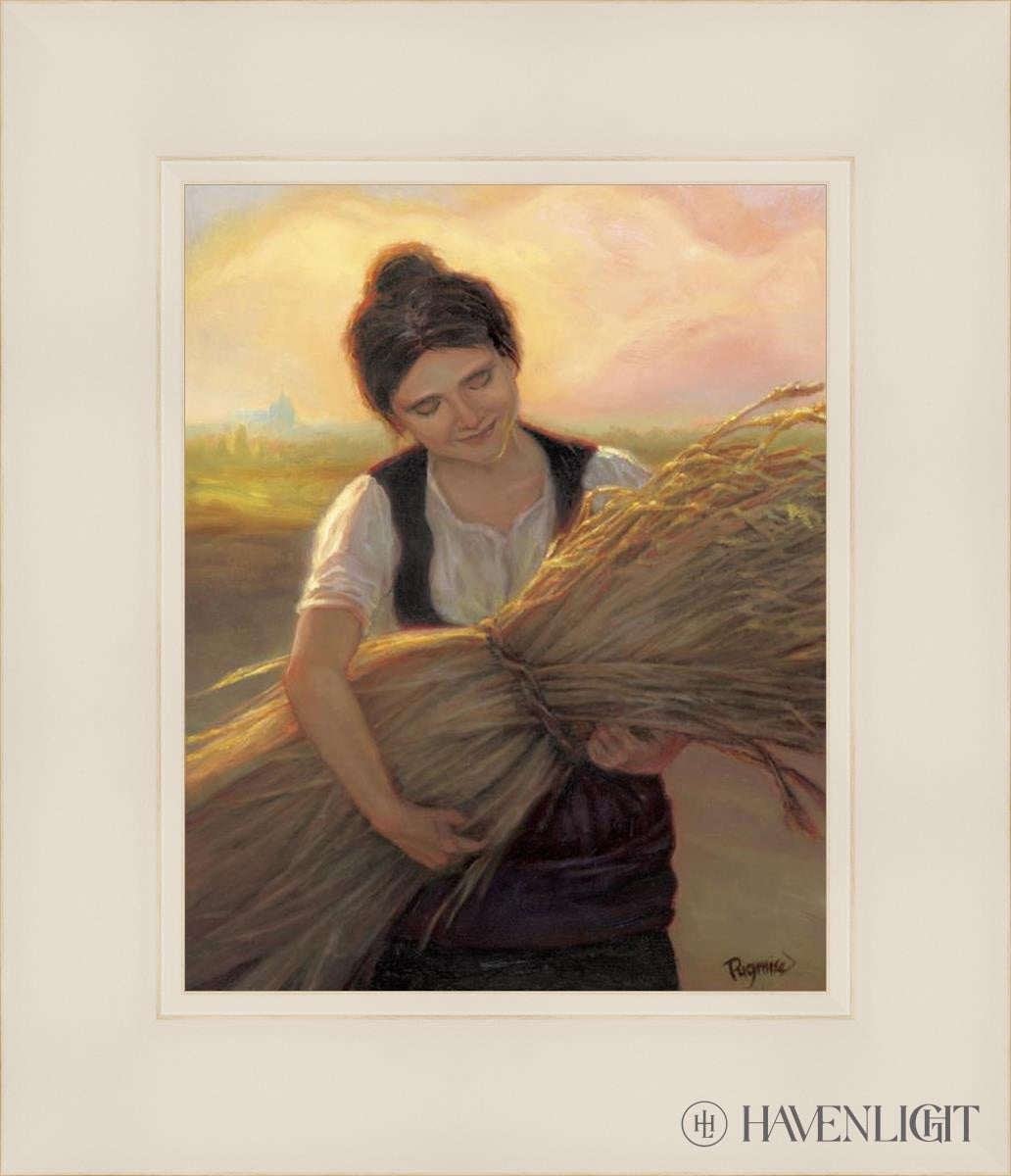 Harvest Open Edition Print / 8 X 10 White 12 1/4 14 Art