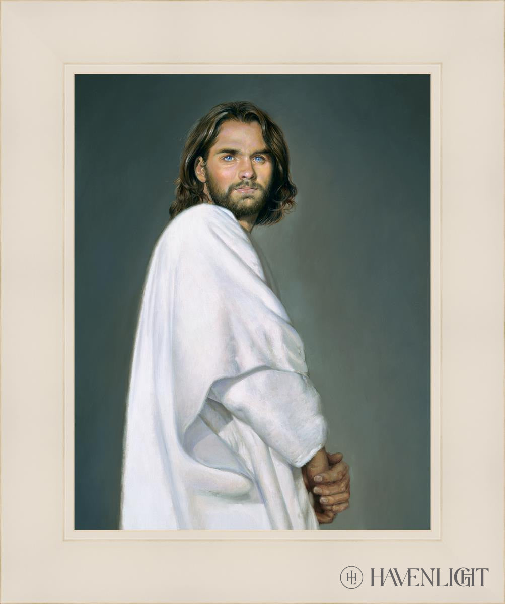 Jesus Open Edition Print / 11 X 14 White 15 1/4 18 Art