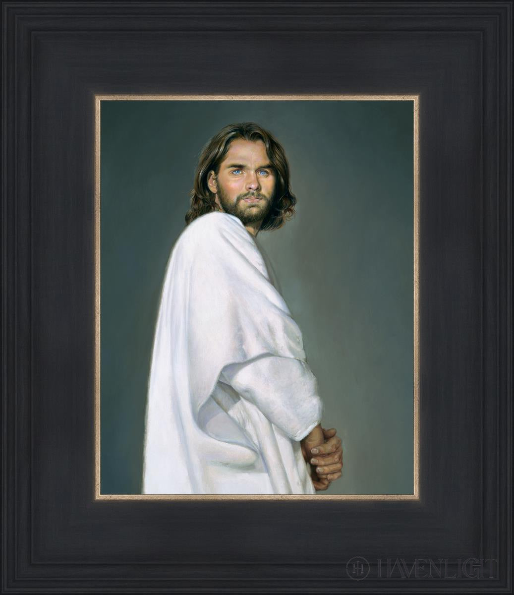 Jesus Open Edition Print / 8 X 10 Black 12 3/4 14 Art