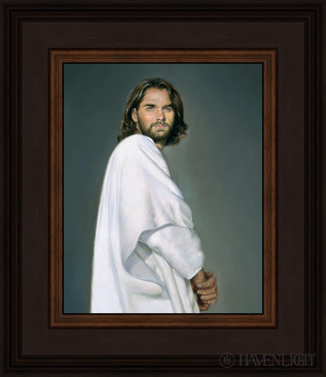 Jesus Open Edition Print / 8 X 10 Brown 12 3/4 14 Art