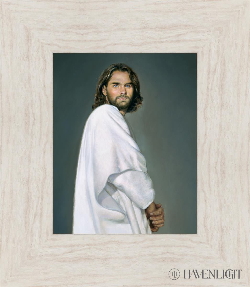 Jesus Open Edition Print / 8 X 10 Ivory 13 1/2 15 Art