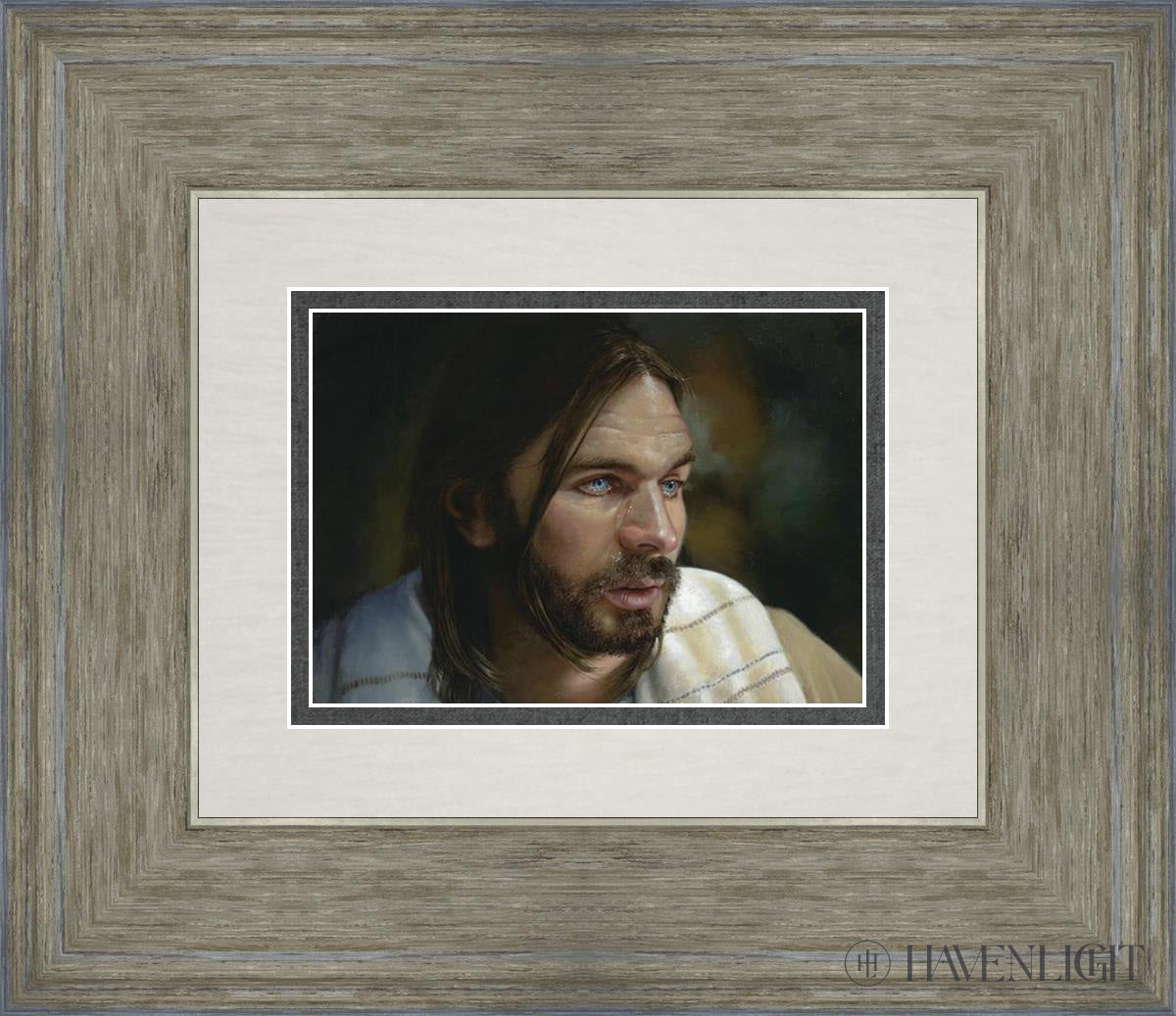 Jesus Wept Open Edition Print / 7 X 5 Gray 14 3/4 12 Art