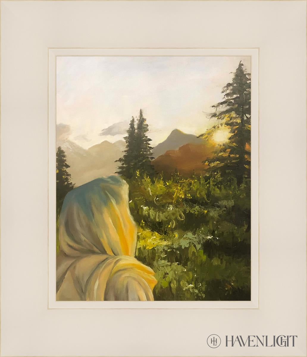 Look To The Light Open Edition Print / 8 X 10 White 12 1/4 14 Art