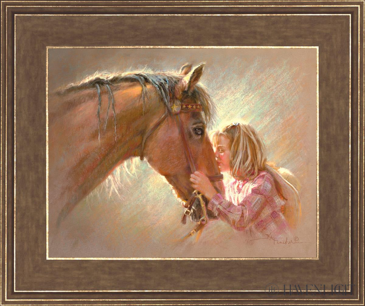 Love At First Sight Open Edition Print / 14 X 11 Gold 18 3/4 15 Art