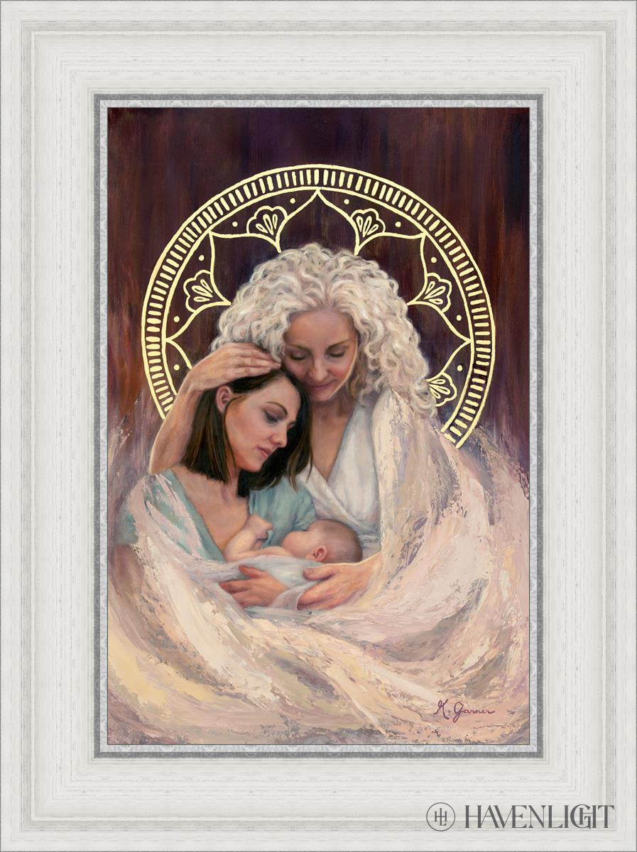 Mothers Embrace Open Edition Canvas / 12 X 18 White 17 3/4 23 Art