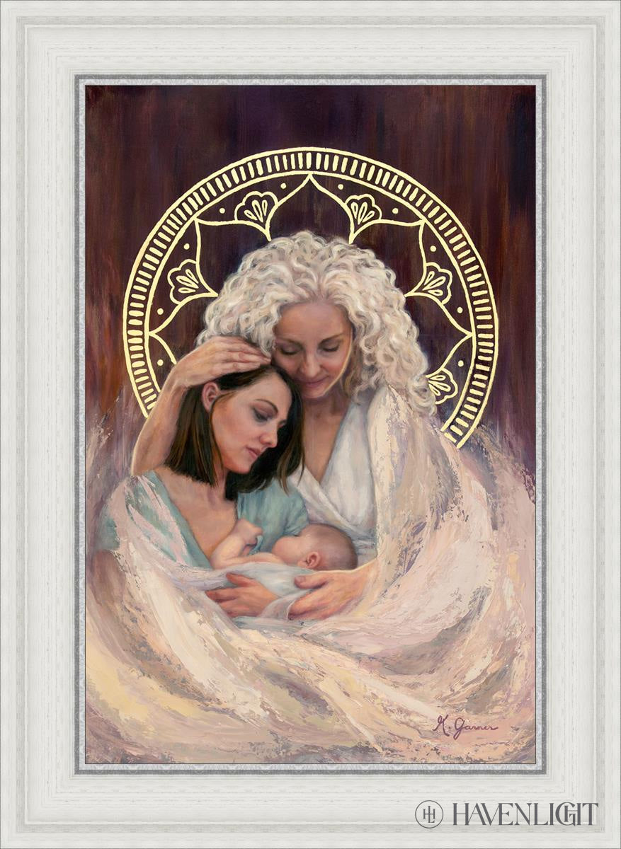 Mothers Embrace Open Edition Canvas / 16 X 24 White 21 3/4 29 Art