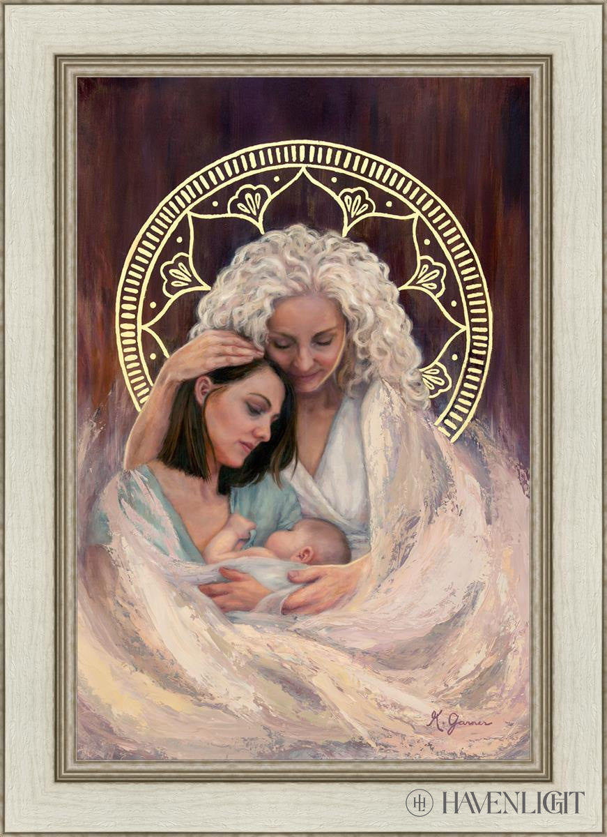 Mothers Embrace Open Edition Canvas / 20 X 30 Ivory 26 1/2 36 Art