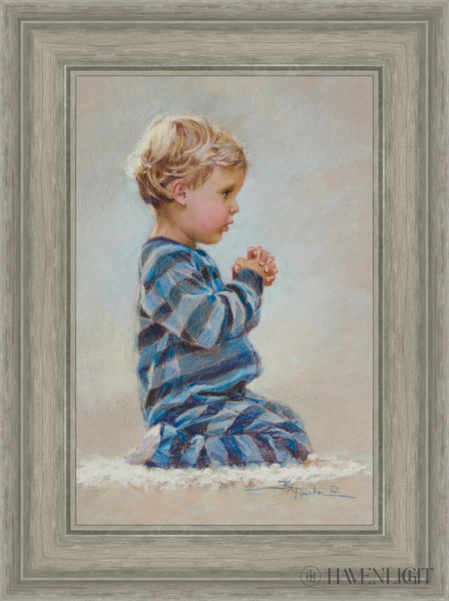 My Prayer Open Edition Canvas / 12 X 18 Gray 17 3/4 23 Art