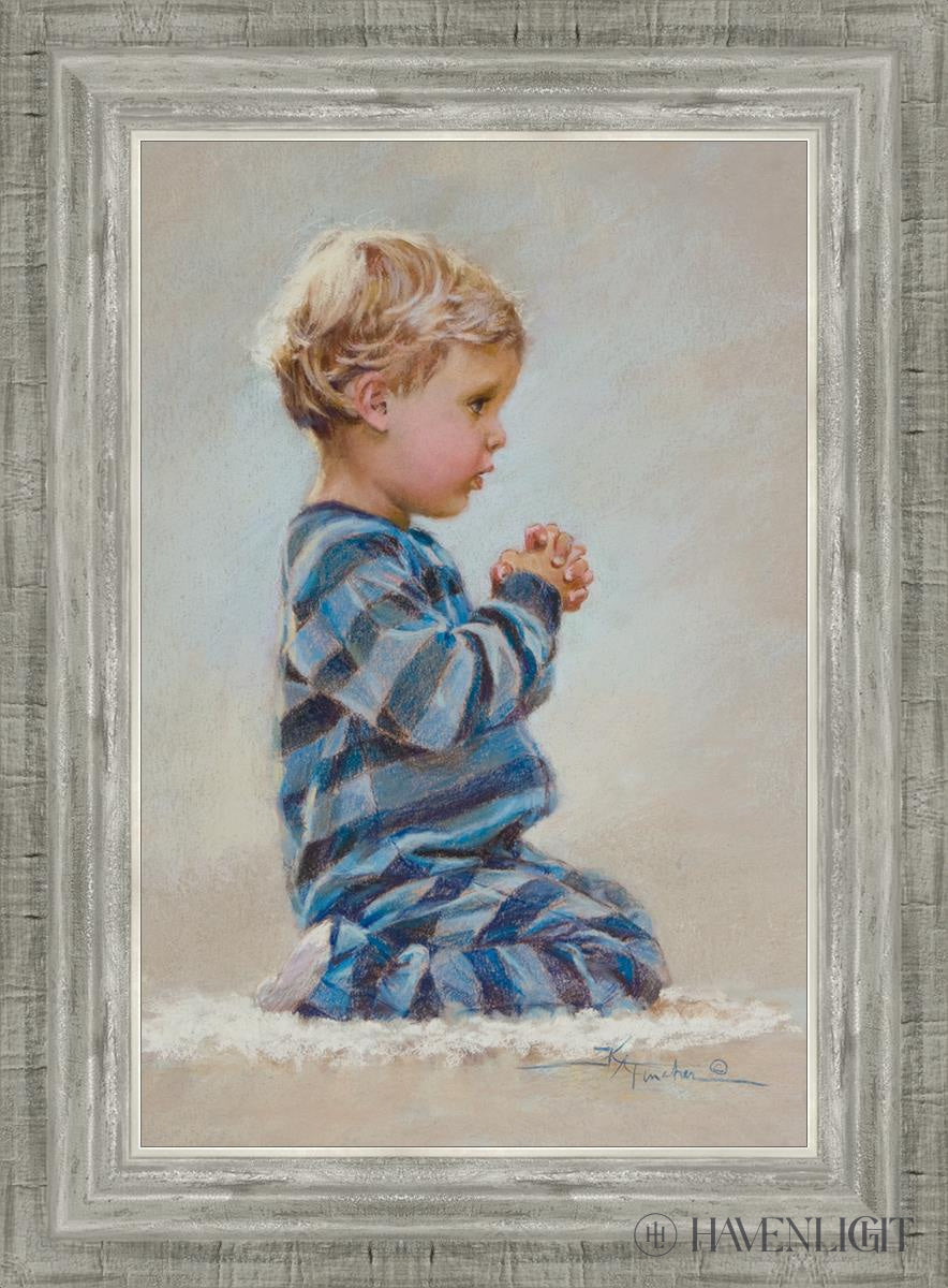 My Prayer Open Edition Canvas / 12 X 18 Silver 16 3/4 22 Art