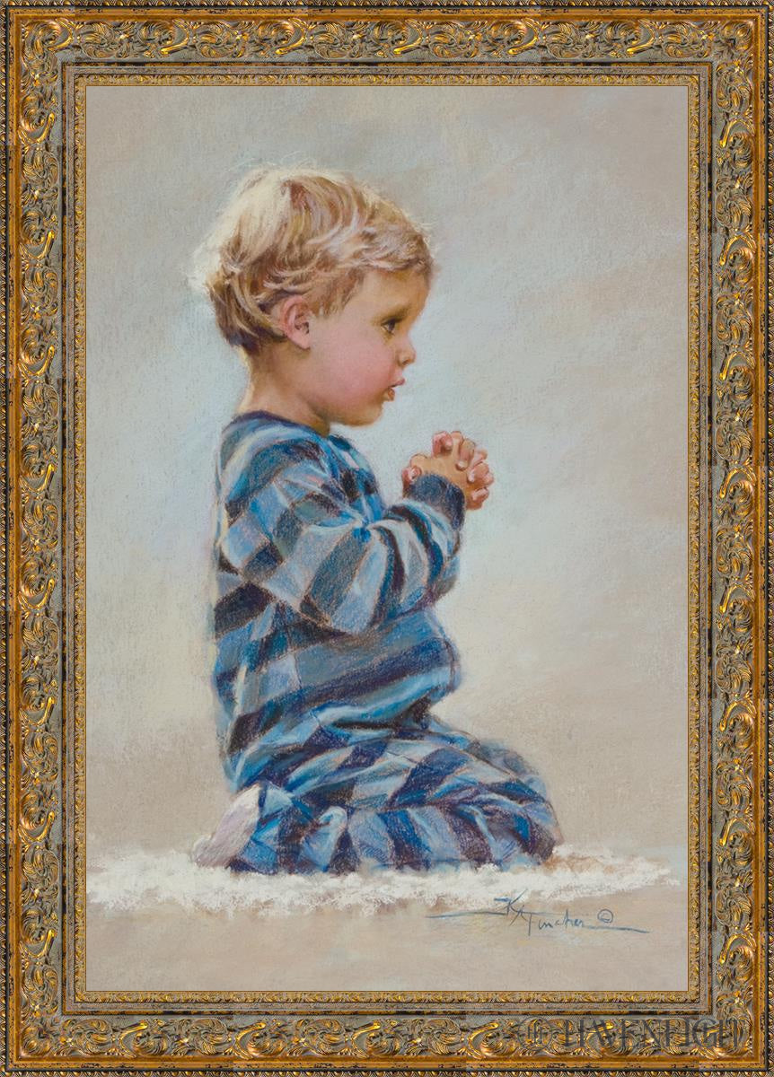 My Prayer Open Edition Canvas / 28 X 42 Gold 35 3/4 49 Art
