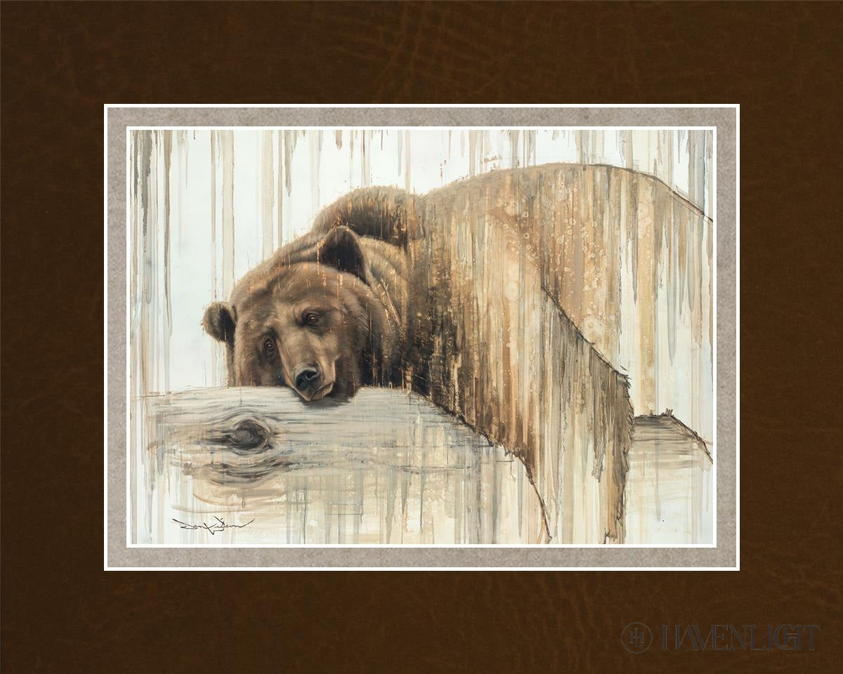 Nap Time Open Edition Print / 7 X 5 Matted To 10 8 Art