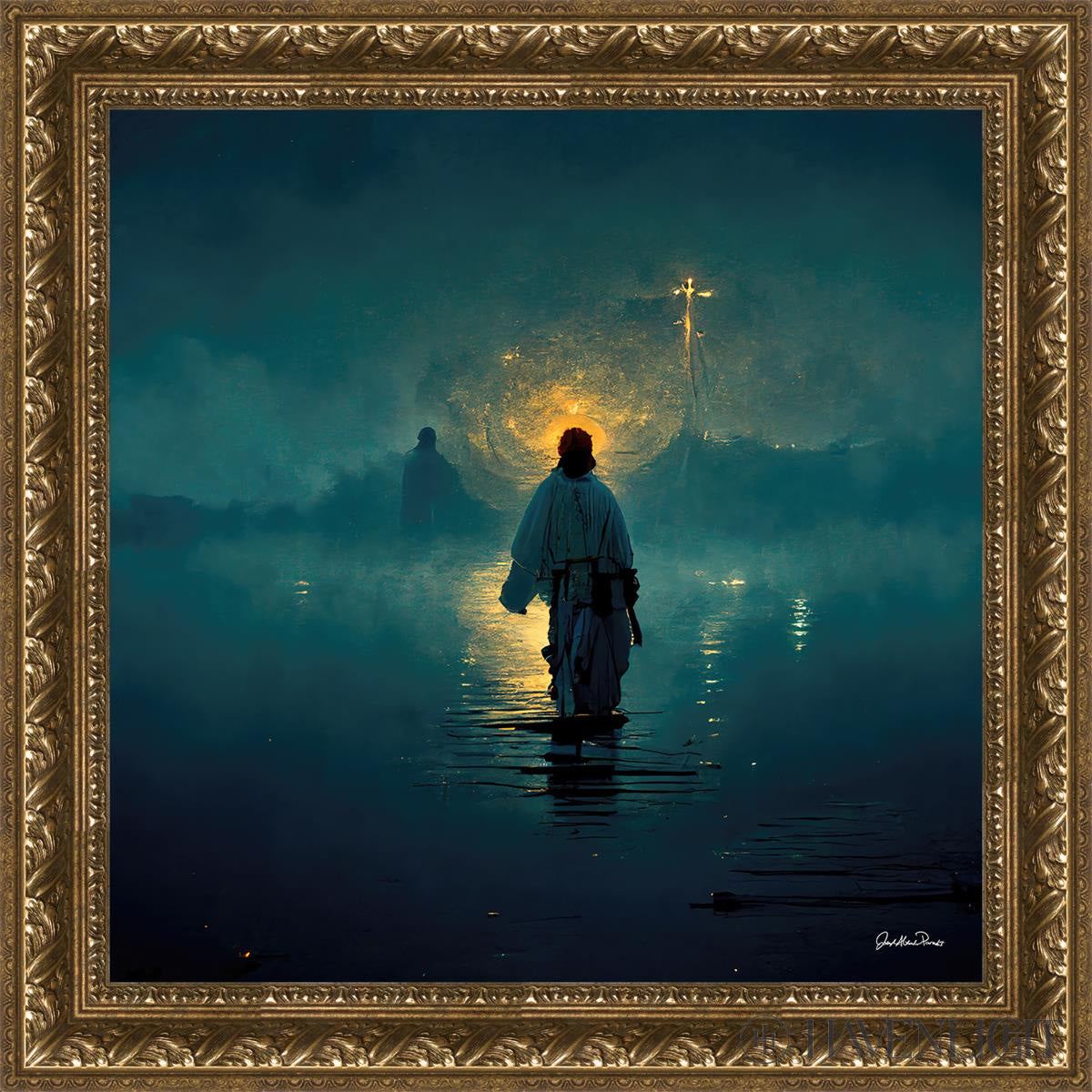 Peter. Man Of Faith! Open Edition Canvas / 24 X Gold 29 3/4 Art