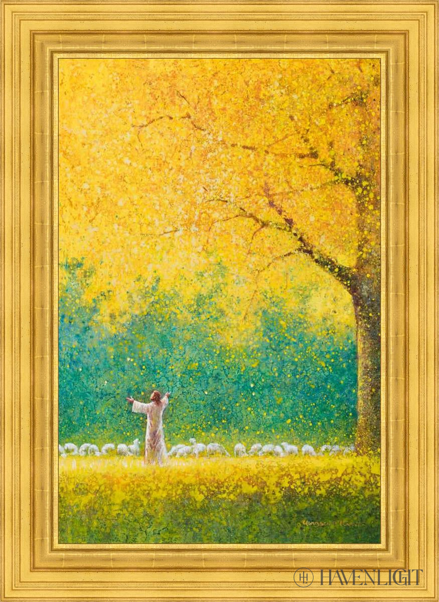 Sunshine In My Soul Open Edition Canvas / 24 X 36 22K Gold Leaf 32 3/8 44 Art