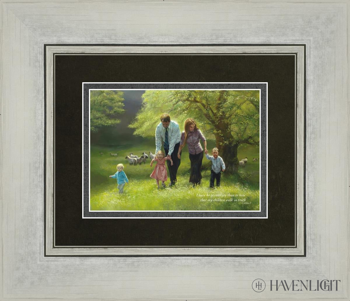 Teach Me Open Edition Print / 7 X 5 Silver 14 1/4 12 Art