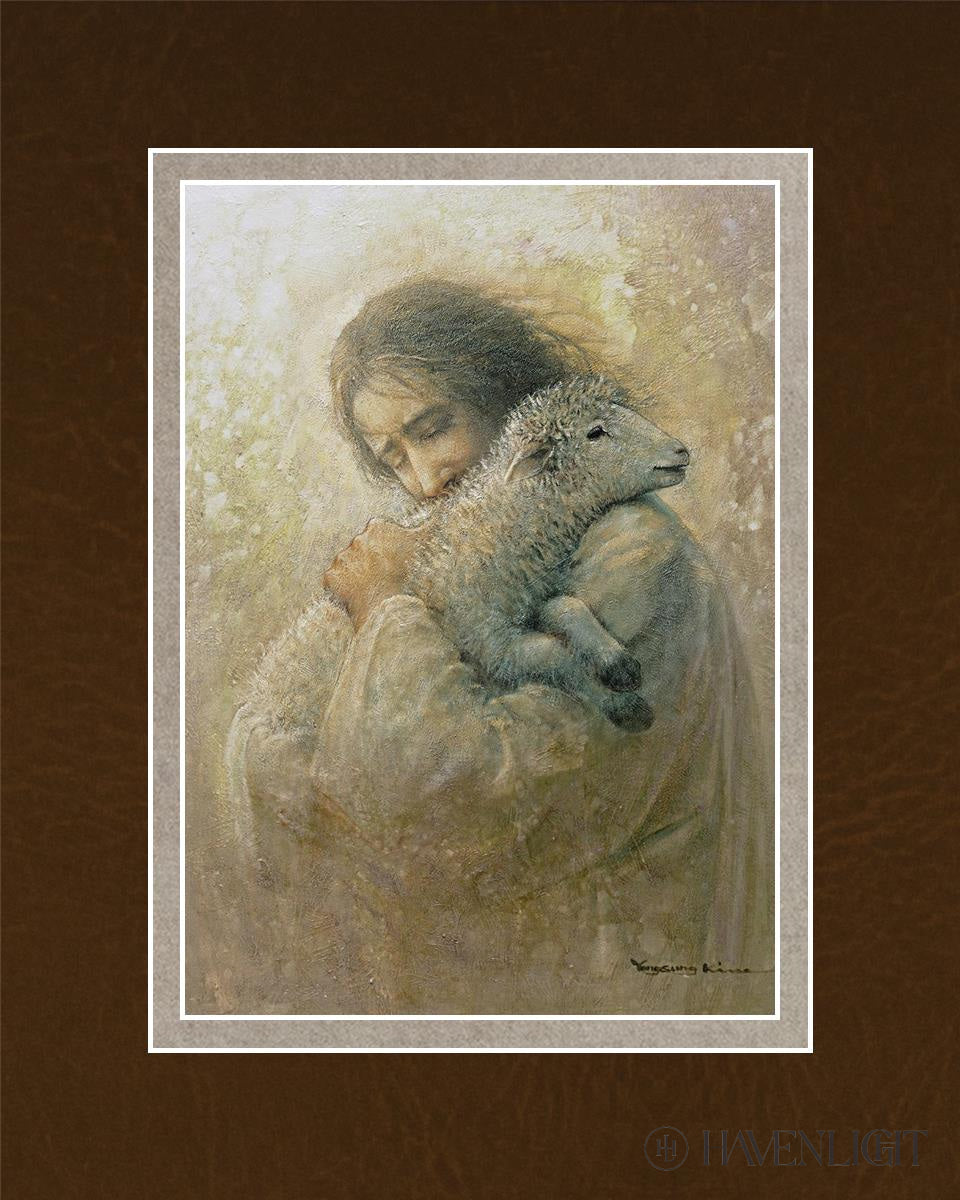 The Shepherds Care Open Edition Print / 5 X 7 Matted To 8 10 Art