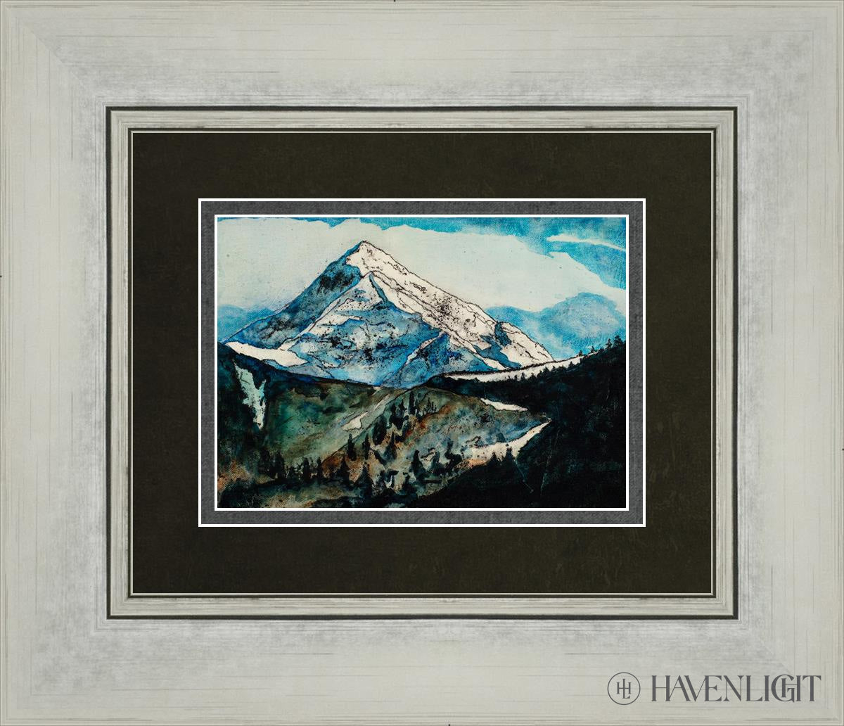 Twilight Summit Open Edition Print / 7 X 5 Silver 14 1/4 12 Art