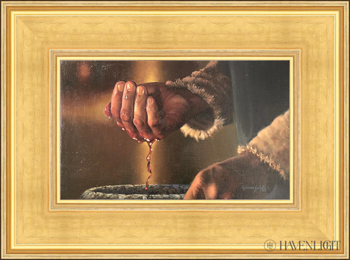 Water To Wine Original Artwork Oil On Canvas