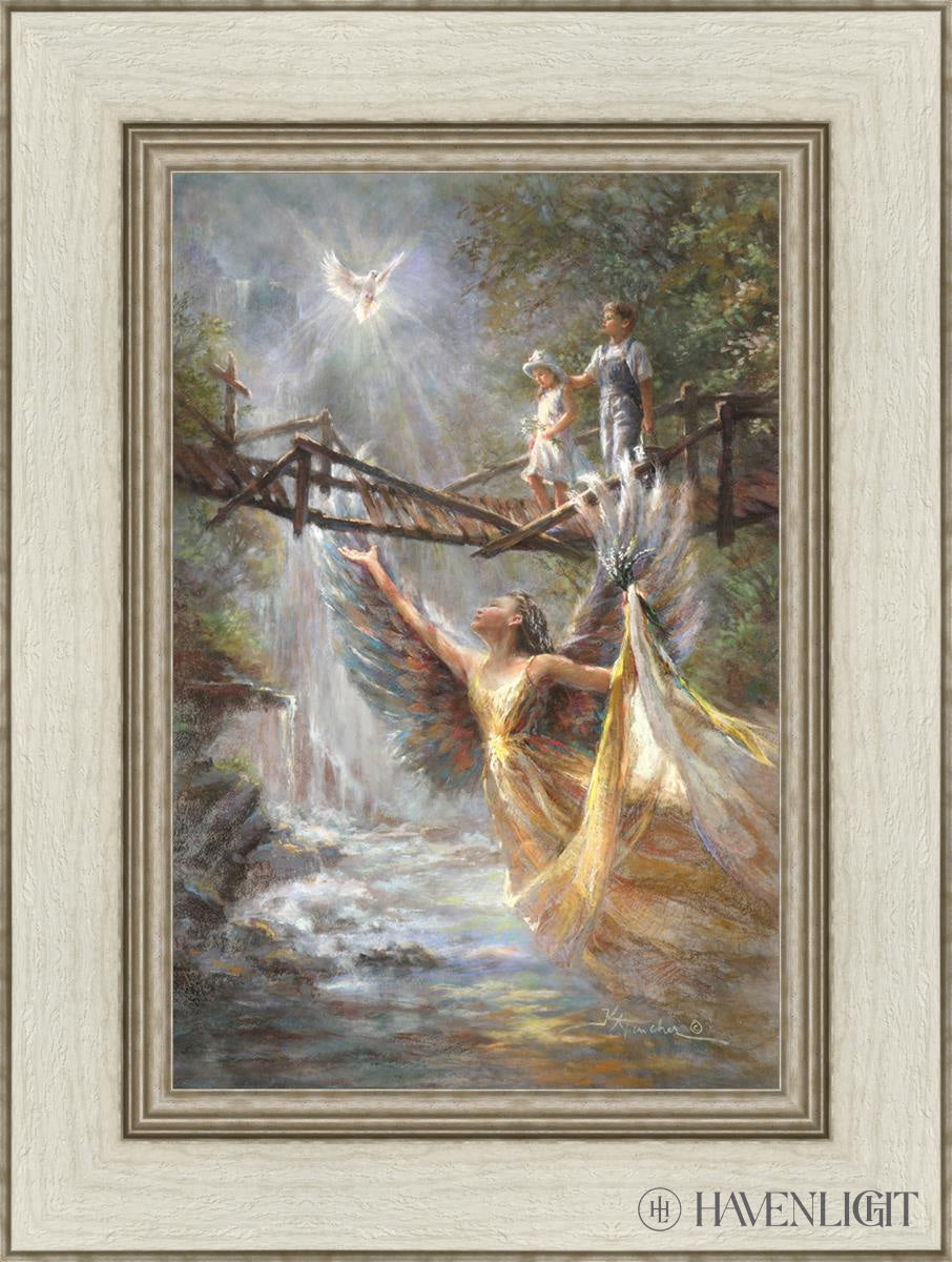 Wings Of Protection Open Edition Canvas / 12 X 18 Ivory 1/2 24 Art