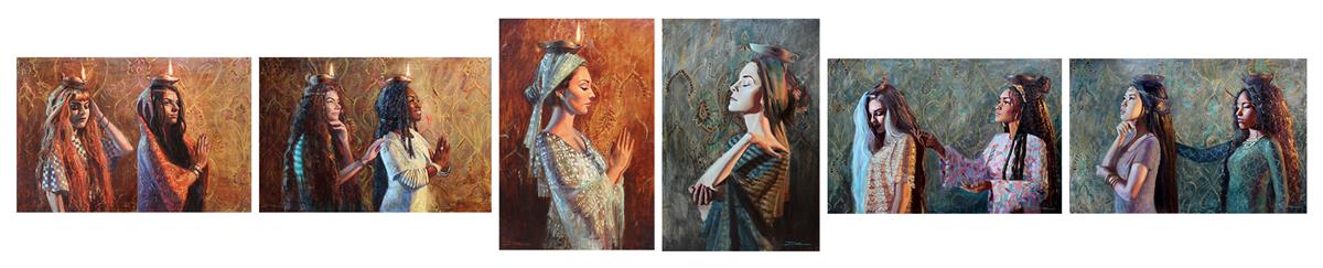 And Five of them were Wise and Five were Foolish Original Artwork
