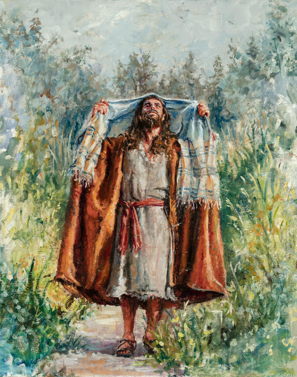 Christ Going Into the Wilderness to Commune With the Father by