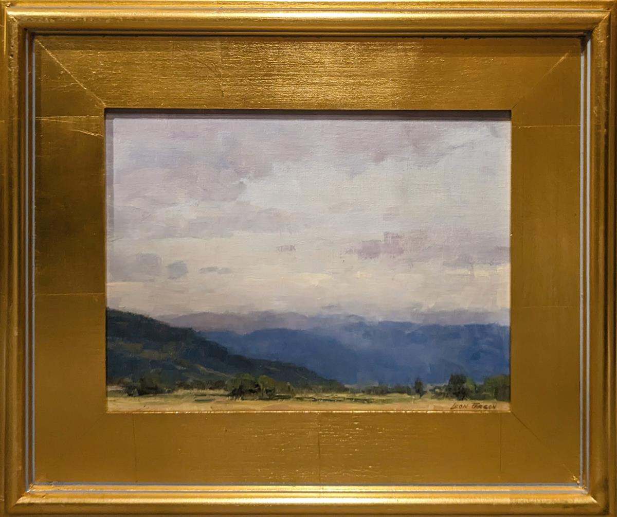 South End of The Teton Valley Plein Air Original Artwork