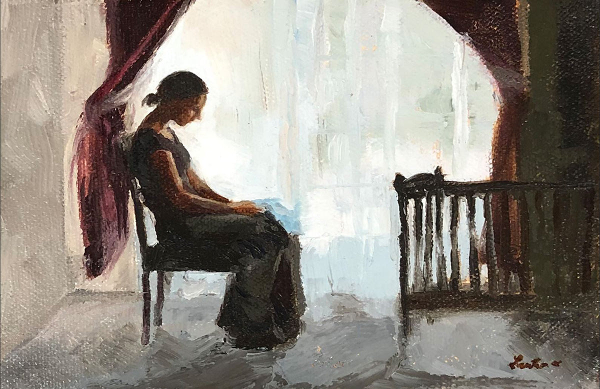 Empty Crib Original Artwork