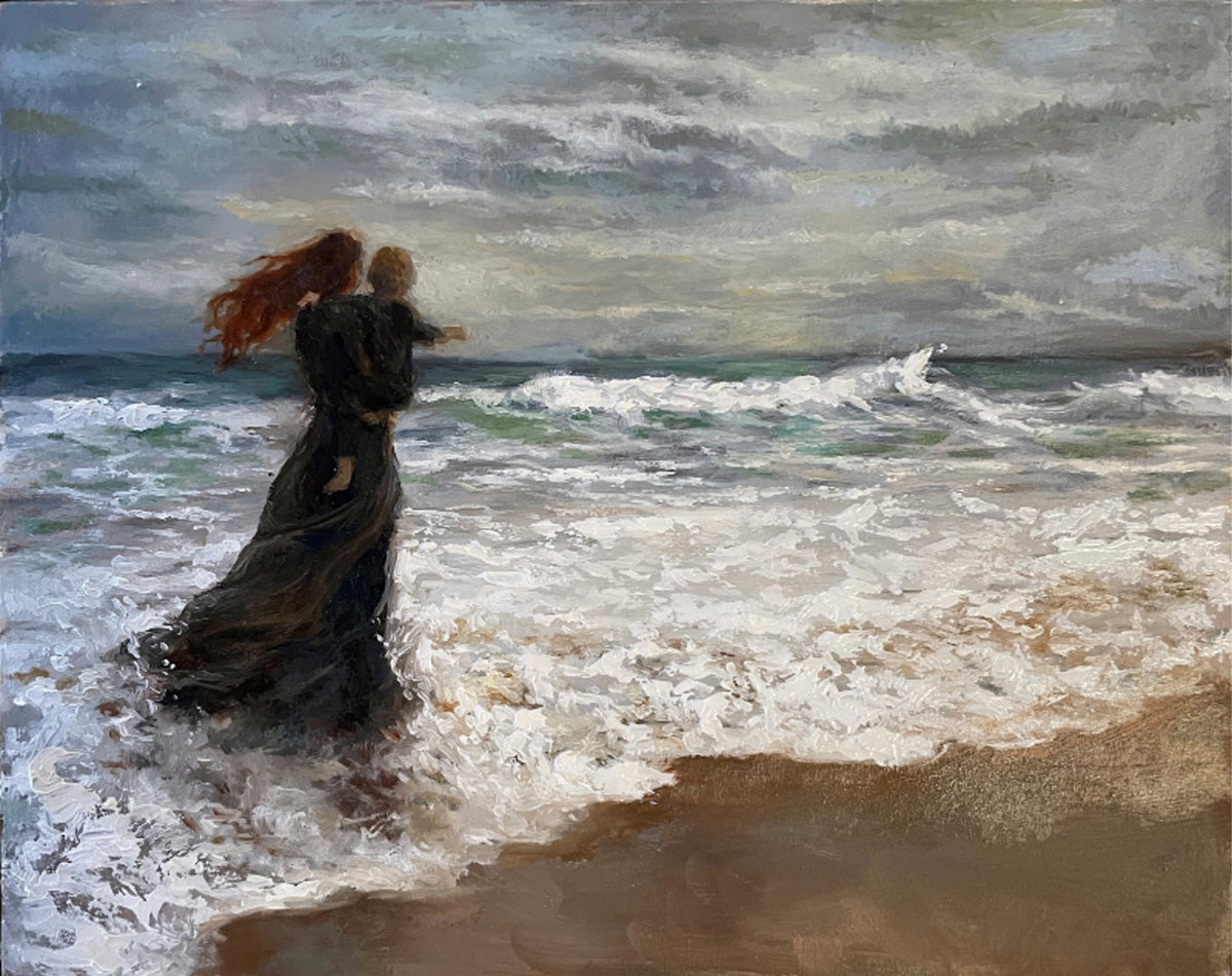 We Face the Wild Ocean Original Artwork