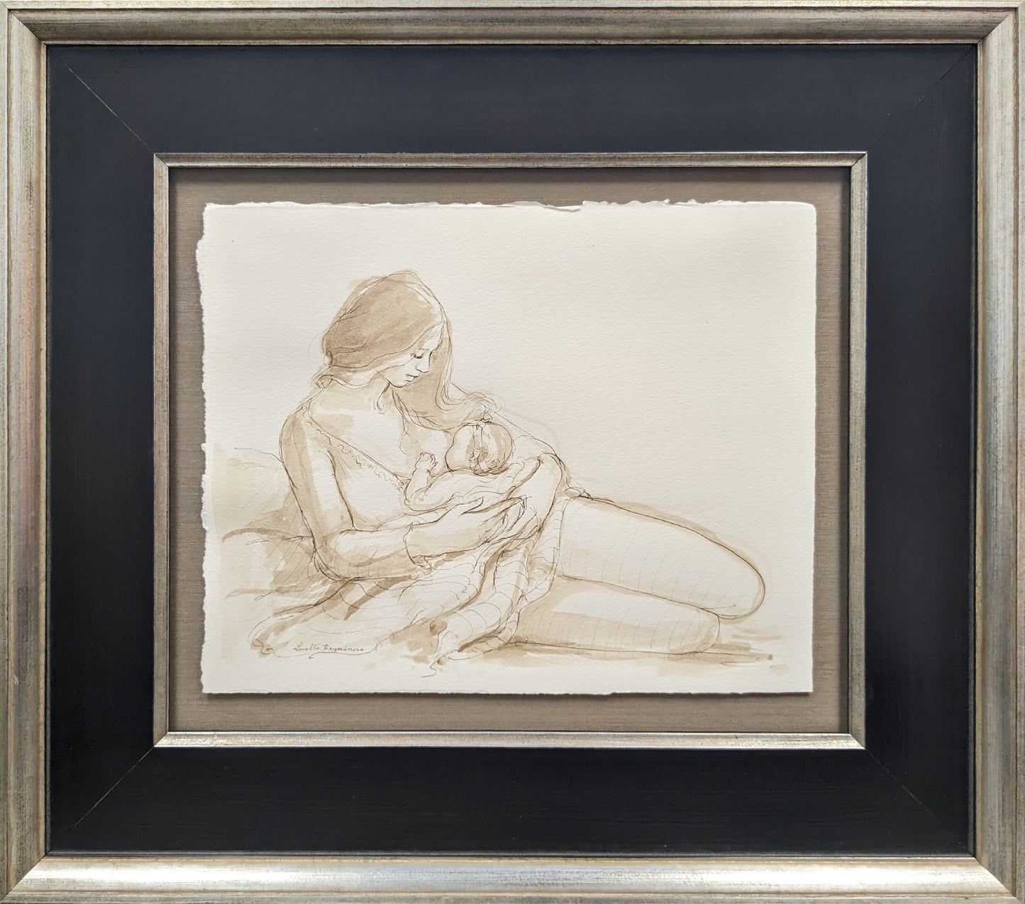 Mother's Embrace Original Artwork