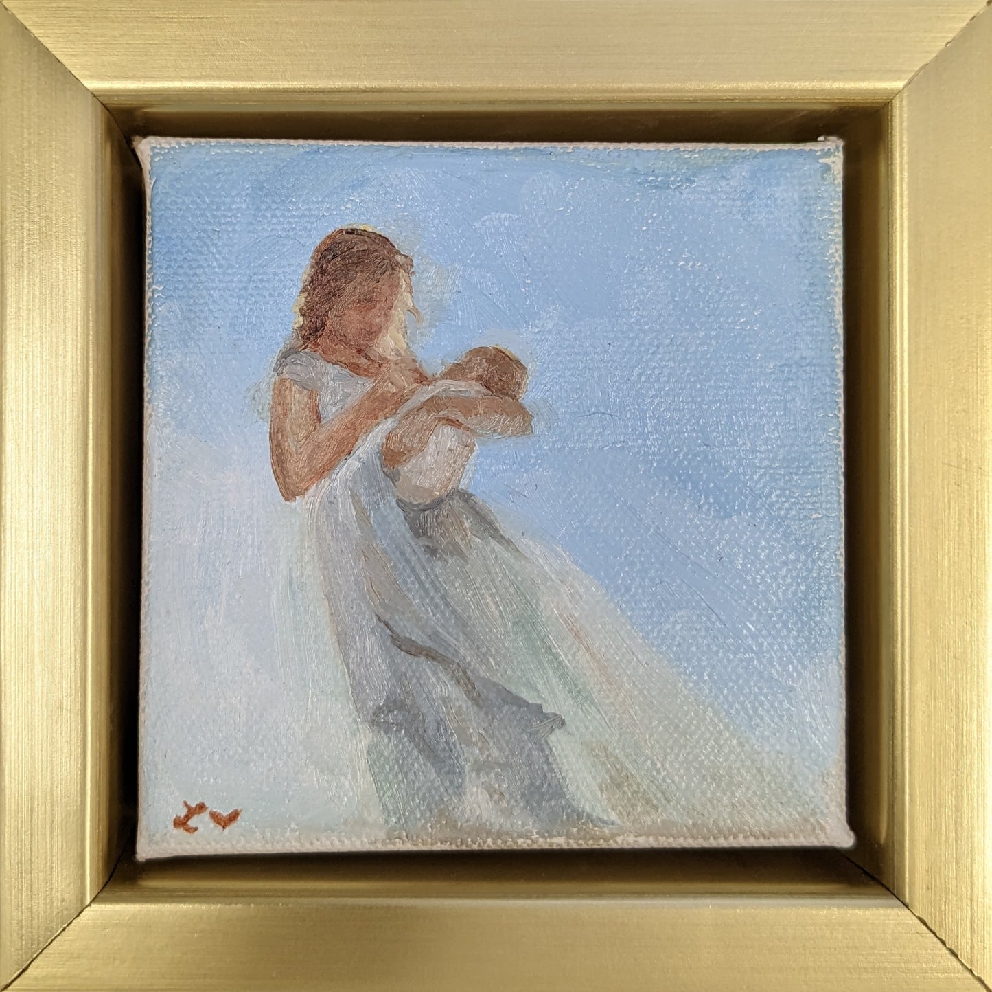 Close to Heaven Study Original Artwork